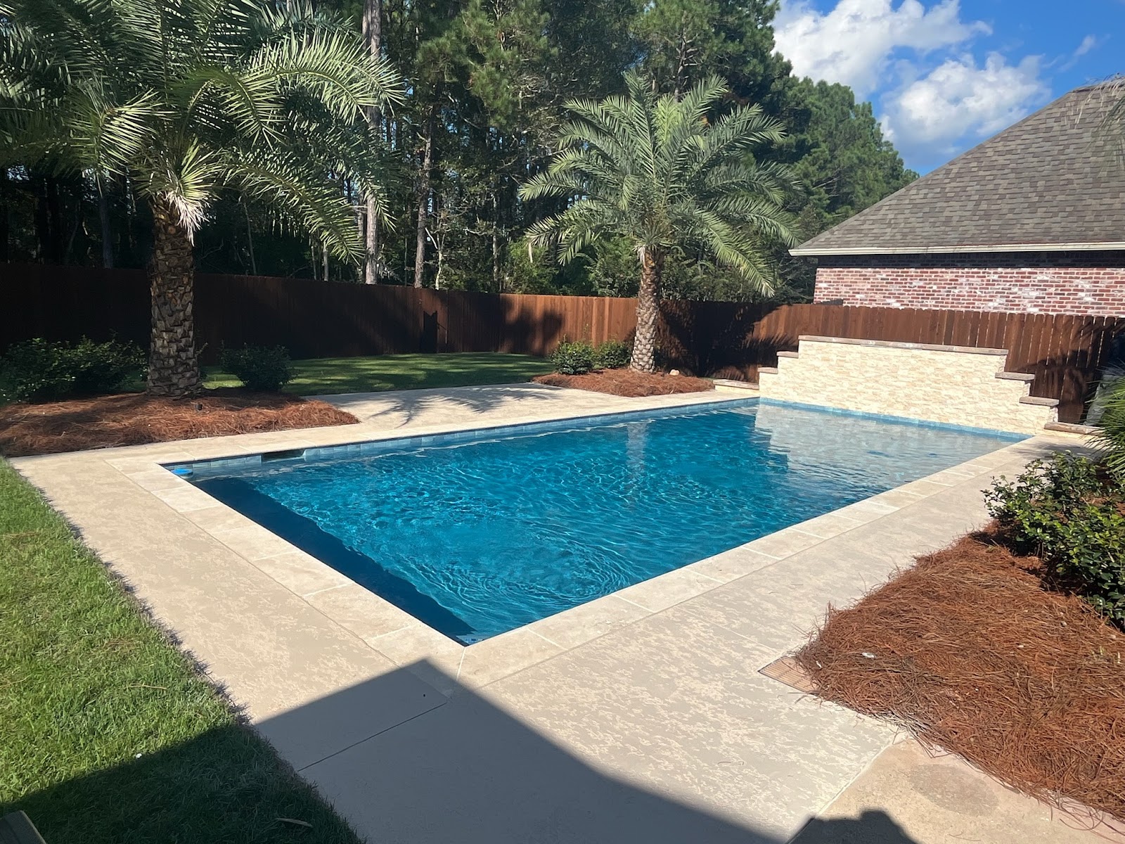 Covington Backyard Transformation with Pool & Patio